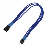 Kabel nanoxia pwm verlängerung, 30 cm, single, blau (nxpwv3eb)