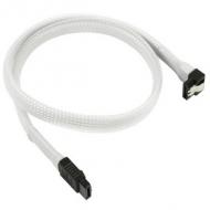 Kabel nanoxia sata 6gb / s kabel abgewinkelt 45 cm, wei (nxs6g4w)