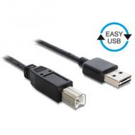 DELOCK Kabel EASY USB 2.0-A B Stecker / Stecker 2 m (83359)