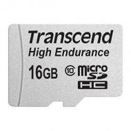 TRANSCEND High Enduran 16GB microSDHC Class10 MLC inkl. Adapter (TS16GUSDHC10V)