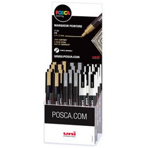 Pigmentmarker POSCA PC-3M, 36er Display PC3MGSW/3D