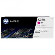 hp Toner No.508X CF363X für hp Color LaserJet, magenta Kapazität: ca. 9.500 Seiten Color Laserjet Enterprise M552dn / M553n / M553dn / M553x black (CF363X)