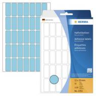 HERMA Vielzweck-Etiketten, 12 x 30 mm, blau, Großpackung Inhalt: 1.120 Etiketten (2353)