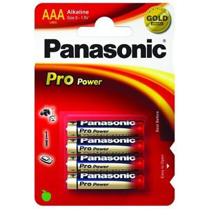 Panasonic batterie LR03PPG/4BP