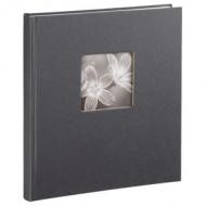 Hama Buch-Album Fine Art, 29x32 cm, 50 weiße Seiten, Grau (00002117)