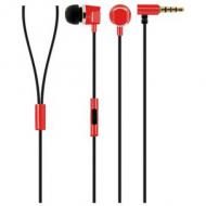 Schwaiger headset in-ear "eckig", metall, rot (kh410r531)