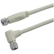 Schwaiger sat empfängerkabel 110 db, 90 1,5m weiß (kvcw15532)