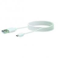 Schwaiger usb-kabel 2.0 st. a->2.0 micro b     2,00m weiß (lk200m532)