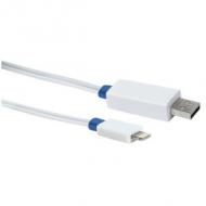 Schwaiger usb kabel 2.0 apple lightning 0,9m leuchtfunktion (lkl100l532)