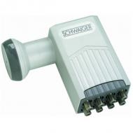 Schwaiger octo-switch lnb 40mm hellgrau (sps6988531)