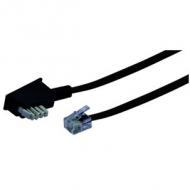 Schwaiger tae kabel tae-n -> rj11 6p4c 6m schwarz (tal6236533)