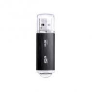 Usb-stick  64gb silicon power usb3.2 b02 black (sp064gbuf3b02v1k)