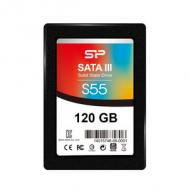 Ssd 120gb  silicon power 2.5" sataiii s55 3d nand black (sp120gbss3s55s25)