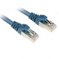 Sharkoon kabel rj45 cat.6 sftp 0,25m      blau (4044951014682)