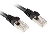 Sharkoon kabel rj45 cat.6 sftp 0,25m      schwarz (4044951014965)
