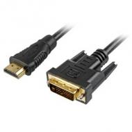 Sharkoon kabel   hdmi -> dvi-d (24+1)  5m           schwarz (4044951015238)