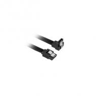 Sharkoon kabel   sata iii 90° sleeve  0,30m         schwarz (4044951016440)