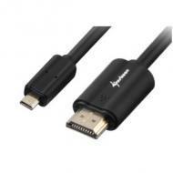 Sharkoon kabel   hdmi -> micro hdmi 4k 1,5m         schwarz (4044951017973)