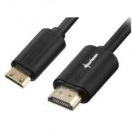 Sharkoon kabel hdmi -> mini hdmi 4k  3m schwarz (4044951018017)
