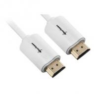 Sharkoon kabel   hmdi -> hdmi 4k       1m           weiß (4044951018109)