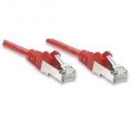 Intellinet patchkabel rj45 sf / utp cat5e 7.5m hebelschutz rot (330688)