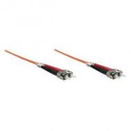 Intellinet lwl anschlusskabel st / st 1m  multimode om2 orange (470056)