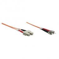 Intellinet lwl anschlusskabel st / sc 1m  multimode om2 orange (470100)