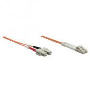 Intellinet lwl anschlusskabel lc / sc 1m  multimode om1 orange (471251)