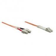 Intellinet lwl anschlusskabel lc / sc 2m  multimode om1 orange (471268)