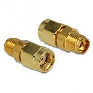 DELOCK HF RP-SMA Stecker Sondergewinde metrisch RP-SMA Buchse (88875)