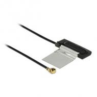 DELOCK Antenne WLAN MHF / U.FL-LP-068 kompatibler Stecker 802.11 ac / a / h / b / g / n CCD 1 dBi 134 mm intern (86270)